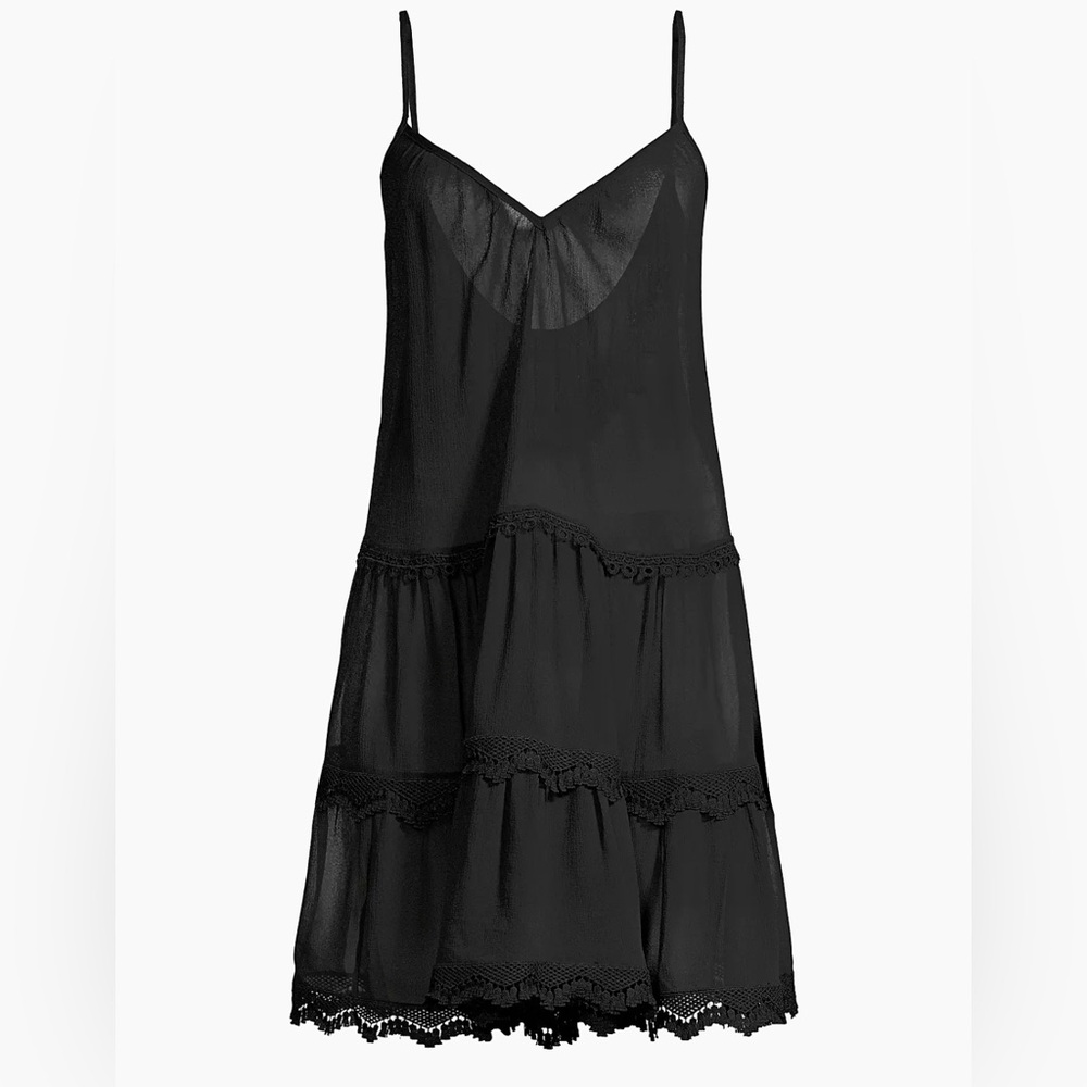 Ramy Brook Maia Sheer Mini Dress